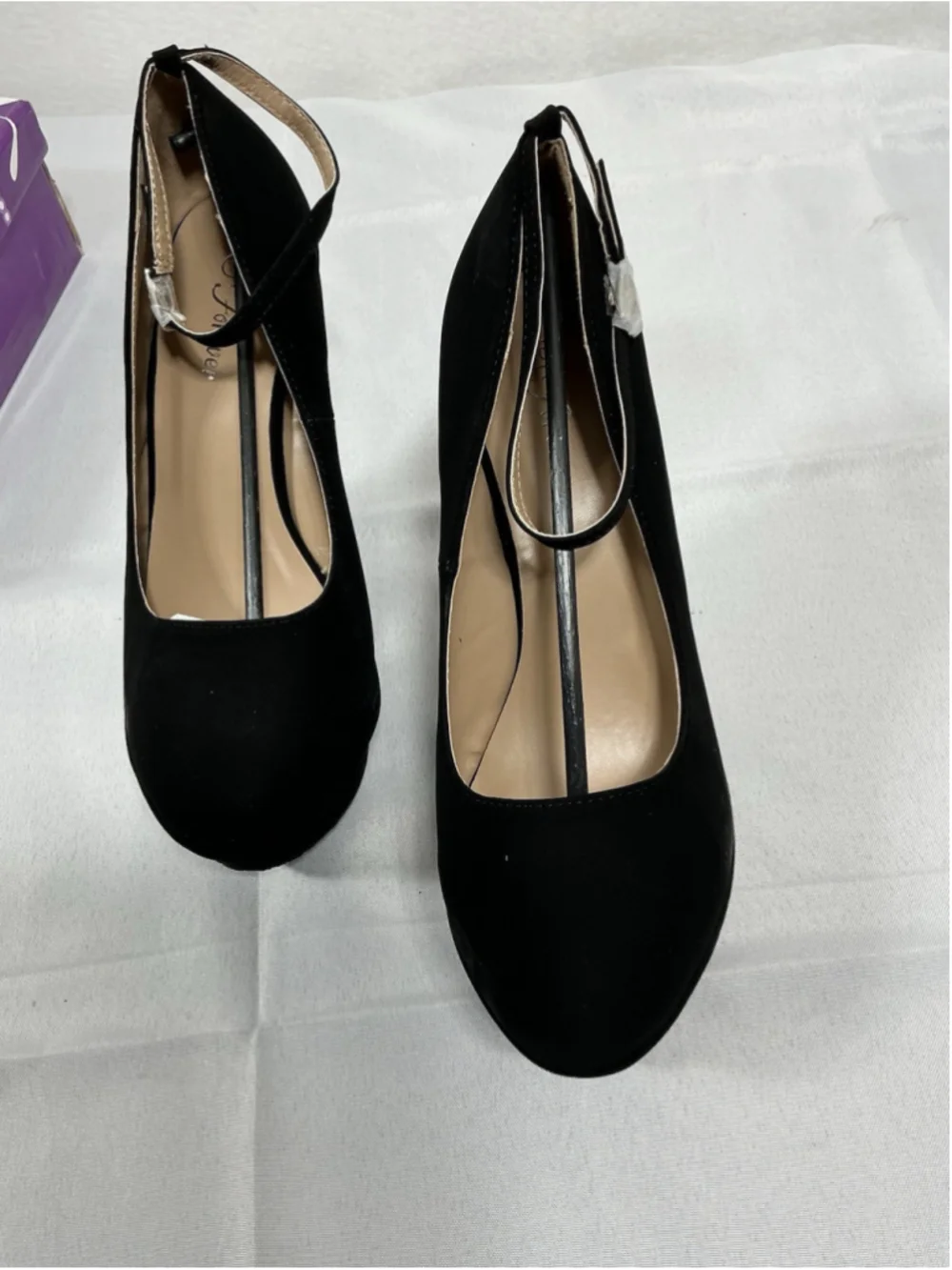 Womans New Forever Trendy-29 Platform Wedge Shoe Size 10 Black